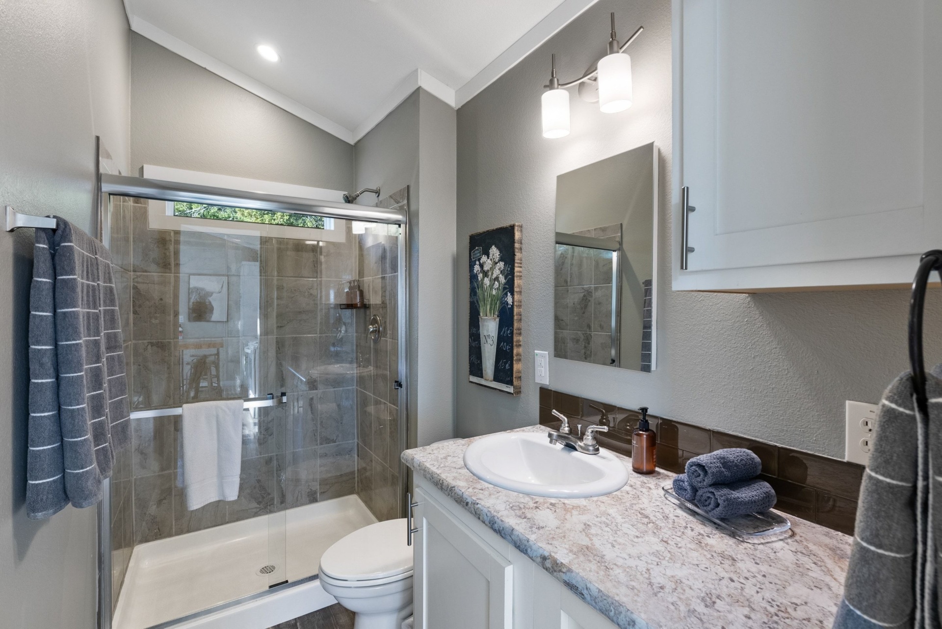 Casita Bath with Glass Shower