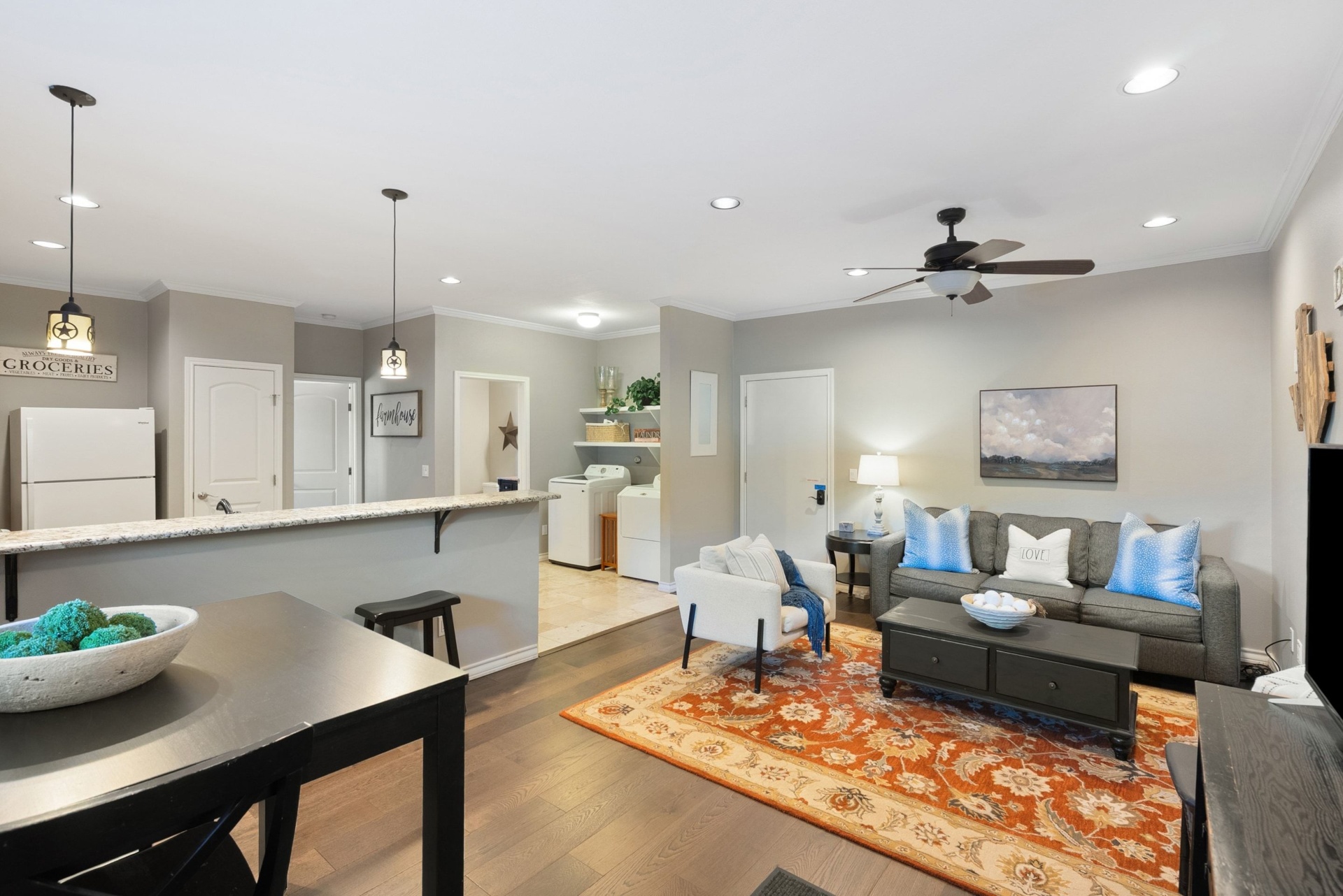 Casita Open Living & Kitchen