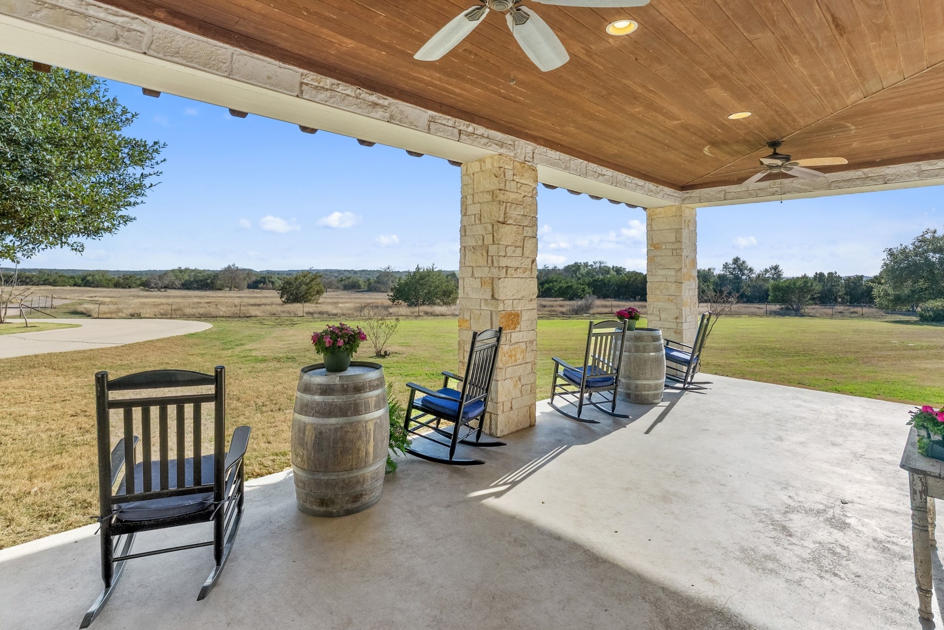 Covered Porch Corner View