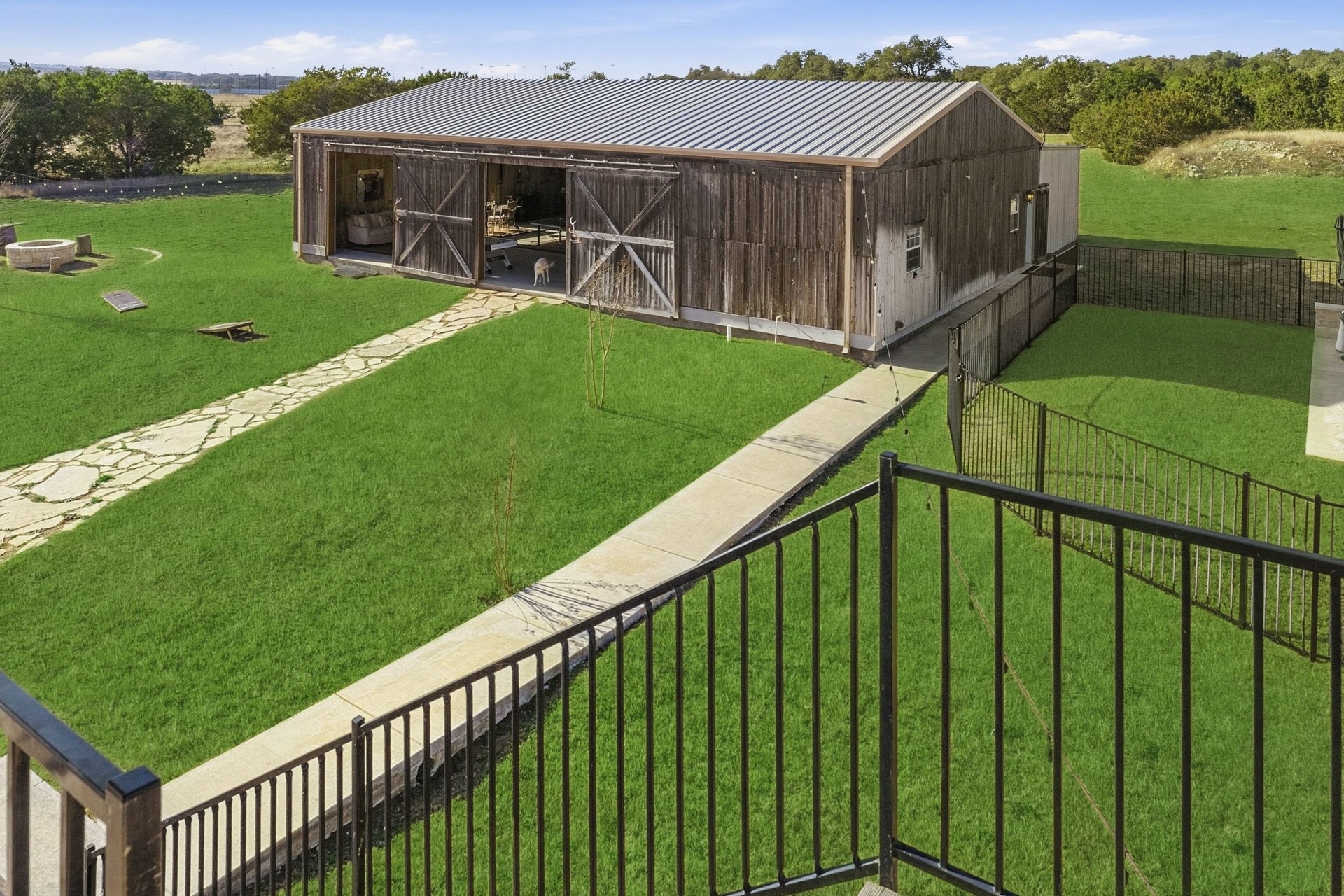 Open-Air Entertainment Barn