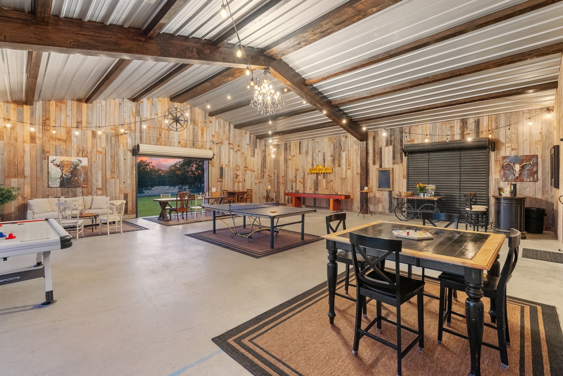 Game Barn Interior Wide