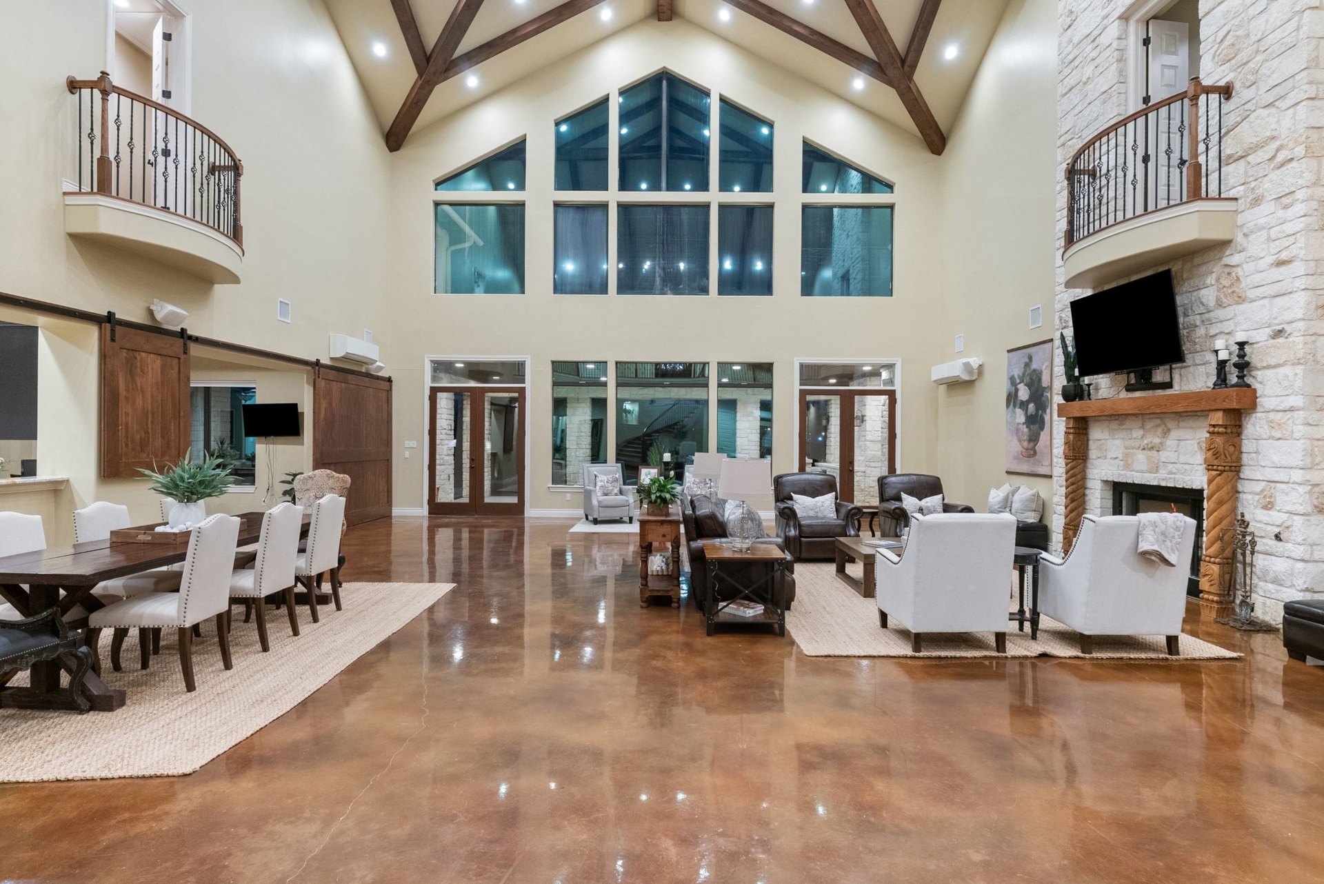 Great Room at Dusk