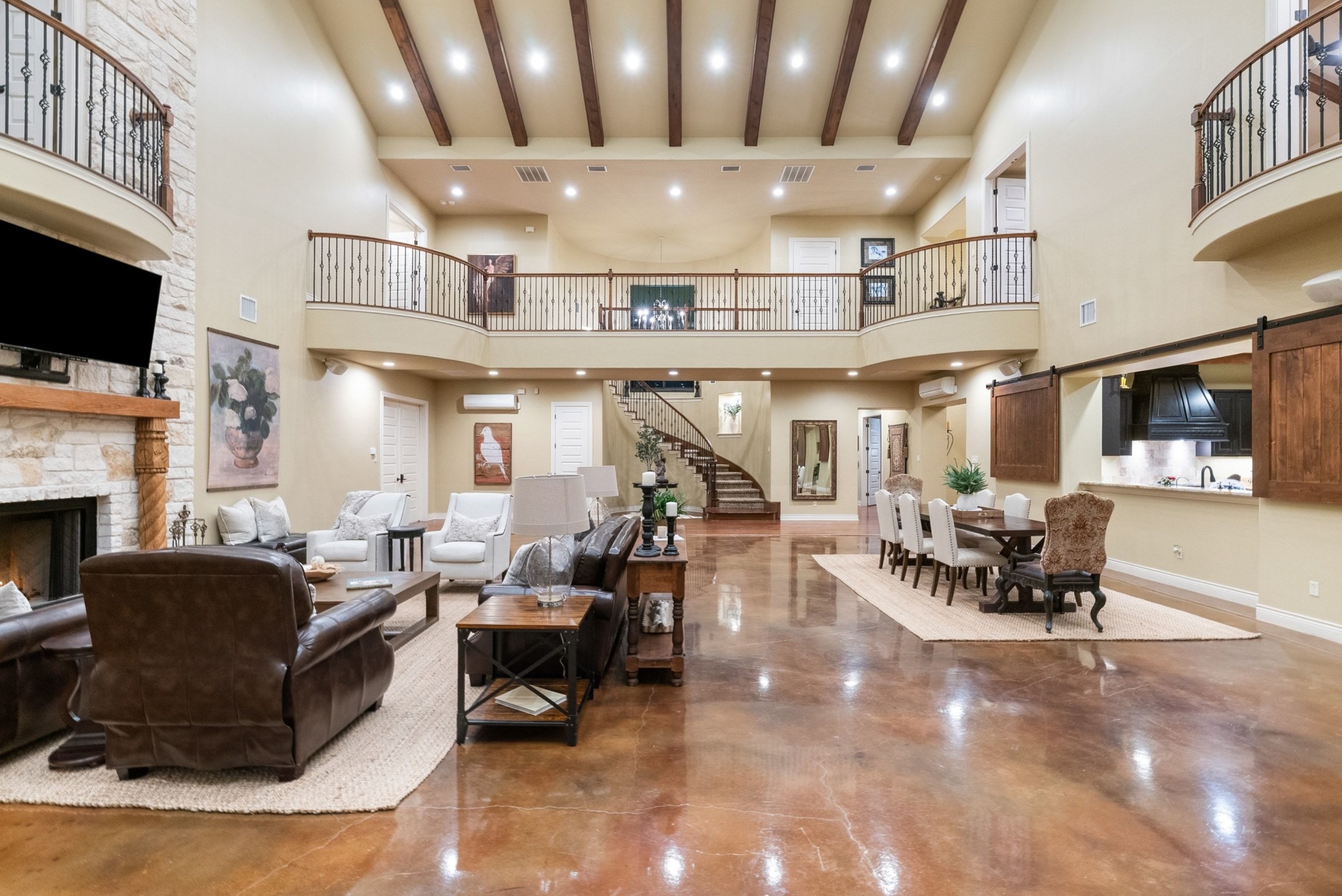 Great Room Toward Stair Gallery