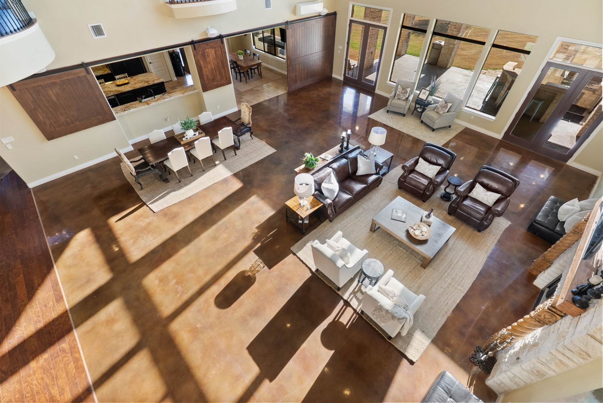 Loft View Down