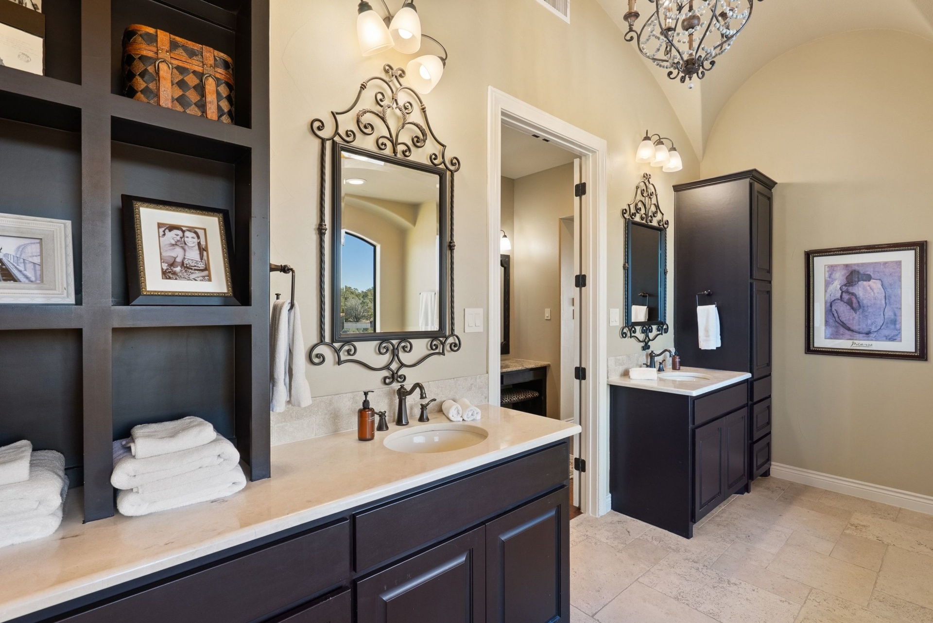 Primary Bath Dual Vanities
